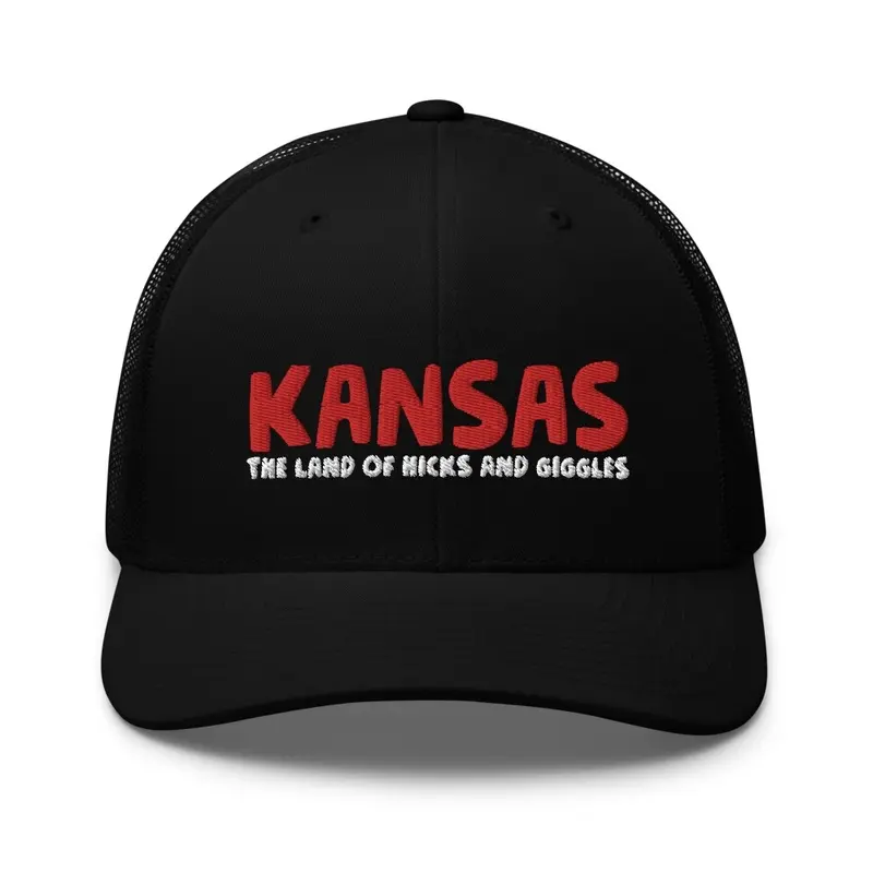 Kansas - Land Of Hicks And Giggles Hat